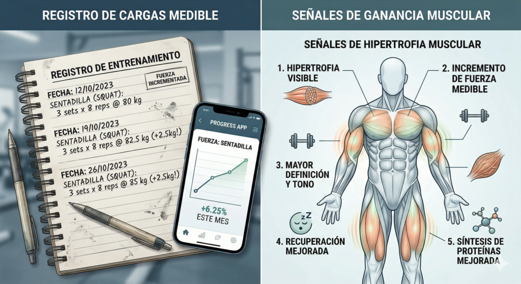 Progreso en la carga