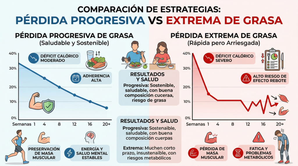 perdida de grasa progresiva