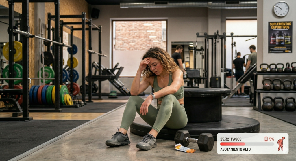 exceso de cardio fatiga