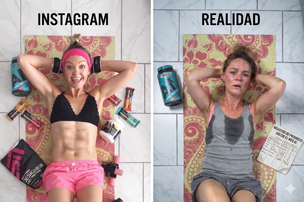 expectativas vs realidad fitness