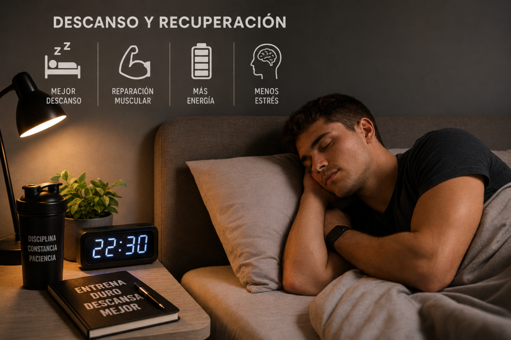 descanso y recuperación fitness