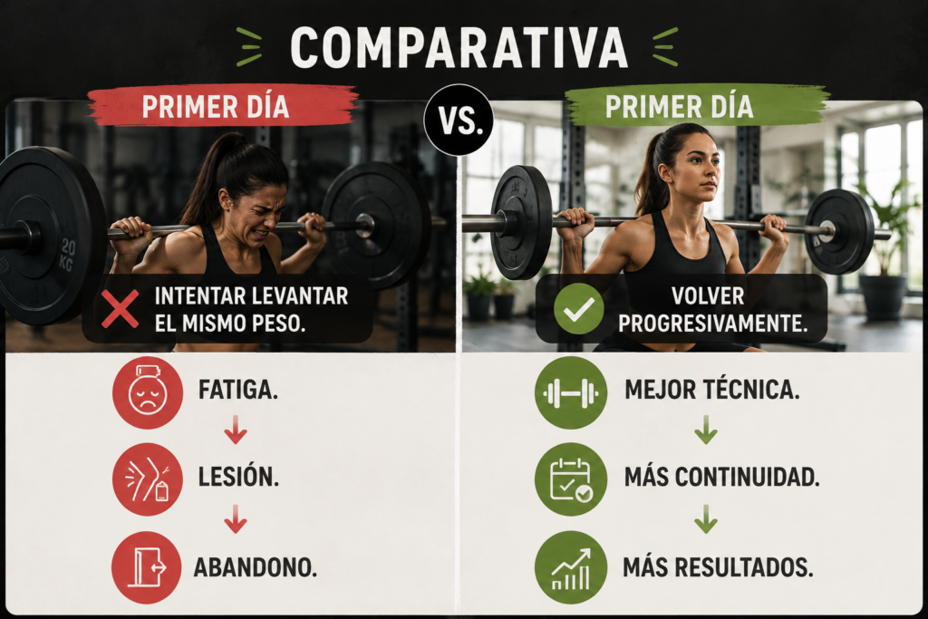 Recuperar rutina después del verano entrenando de forma progresiva