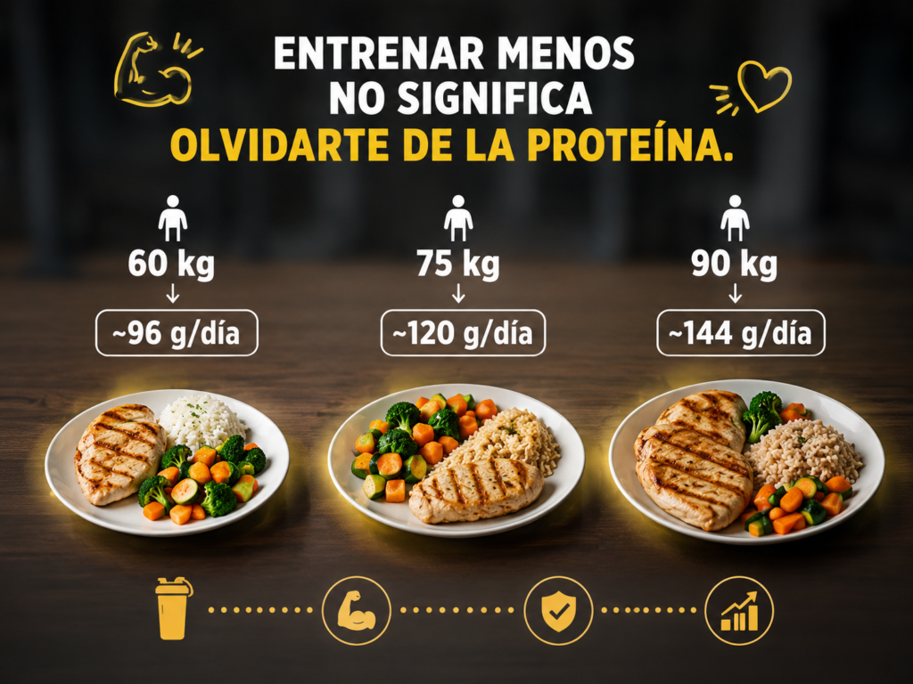 Proteína para mantener masa muscular